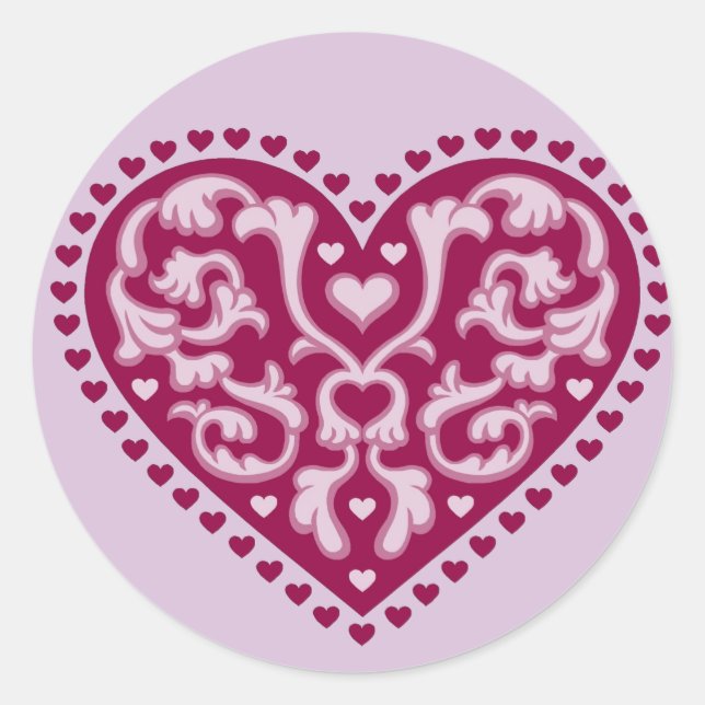 Redonda Arte popular - Pegatina (Anverso)