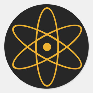 Redonda ATOM - pegatina