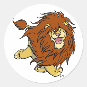 Redonda Atracción de Mane: pegatina de pelo en movimiento