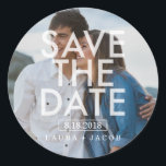 Redonda Audaz Foto De Superposición Guardar El Pegatina De<br><div class="desc">Diseño © berryberrysweet.com. Elementos coincidentes disponibles.</div>