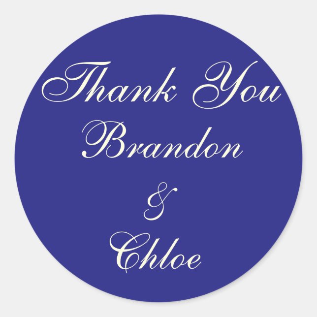 Redonda Azul zafiro, Pegatina de perlas y blancas fuera (Anverso)