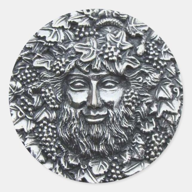 Redonda Bacchus 1 Pegatina (Anverso)