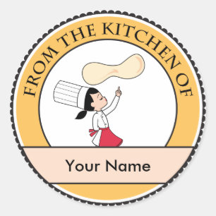 Redonda Baking Sale Pegatina Label Kitchen Art
