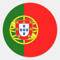 Bandera de Portugal Pegatina