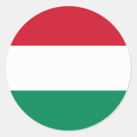 Bandera del Pegatina de Hungría