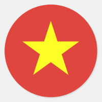 Bandera del Pegatina de Vietnam