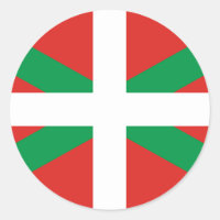 Bandera del Pegatina del País Vasco