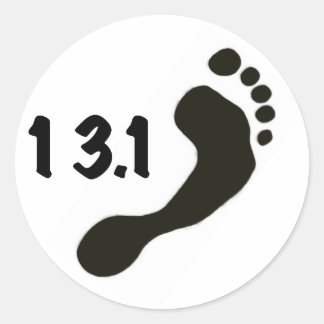 Redonda Barefoot Half Marathon Pegatina