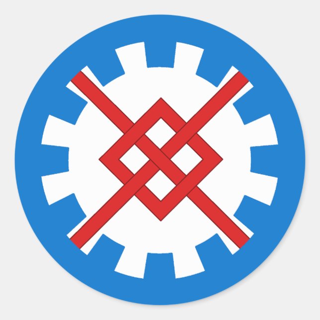 Redonda Baronía de Innilgard Populace Badge Pegatina (Anverso)