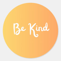 Be Kind pegatina