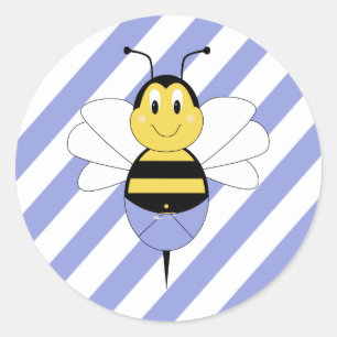 Redonda BeeBee Bumble Bee Pegatina