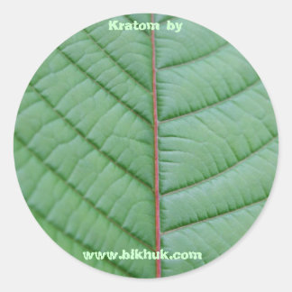 Redonda Bikhuk Kratom Pegatina