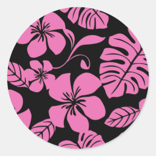 REDONDA BIKINI (NEGRO/PINCO) PEGATINA DE LA RONDA CLÁSICA