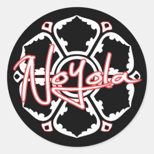 Redonda Bodhi pegatina