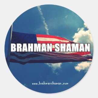 REDONDA BRAHMAN SHAMAN - PEGATINA DE BANDERAS