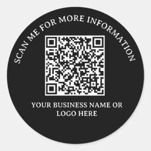 Redonda Business Boost: Pegatina de código QR