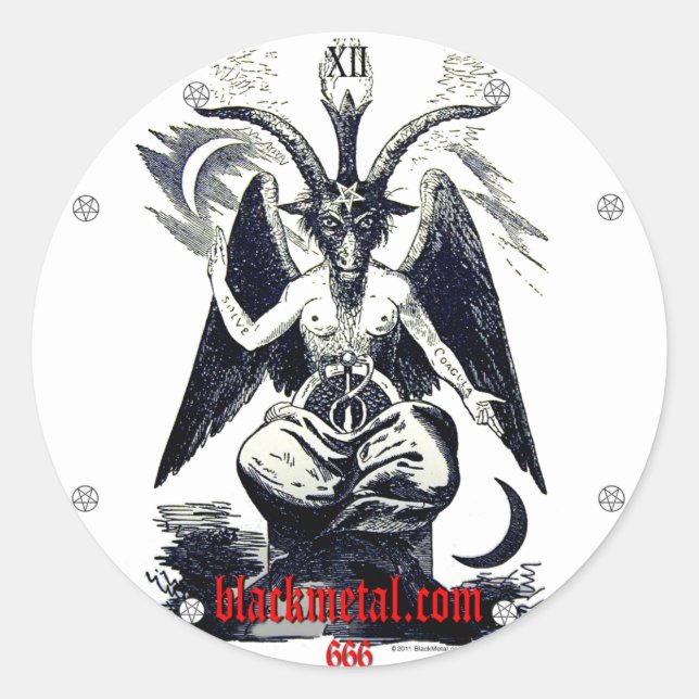 Redonda Cabra de Mendes Pegatina de Ronda (Anverso)