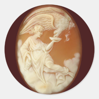 Redonda Cameo Pegatina