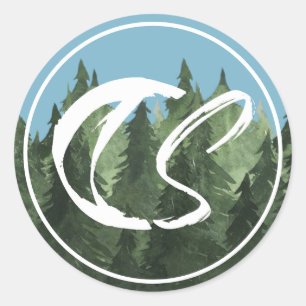 Redonda Camp Shattuck - Pegatina