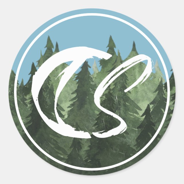 Redonda Camp Shattuck - Pegatina (Anverso)