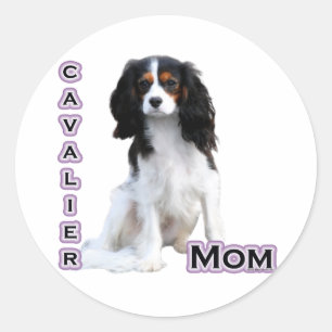 Redonda Cavalier Mom 4 - Pegatina