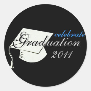 Redonda Celebre al pegatina 2011 de la graduación