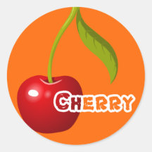 Cherry pegatina