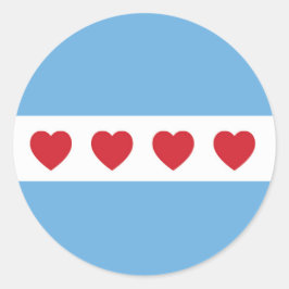 Redonda Chicago Love | PEGATINA | Ronda