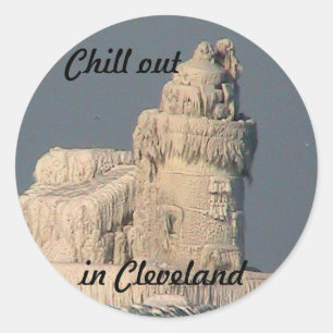Redonda Chill out en Cleveland, Pegatina de Ohio