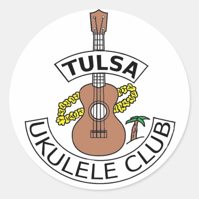 Redonda ciclista pegatina redondo (Anverso)