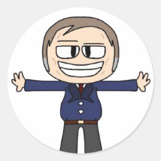 Redonda Clark Pegatina