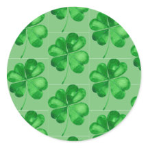 Clover Pegatina