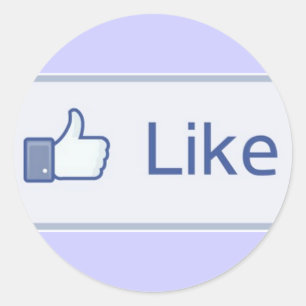 Redonda Como Pegatina