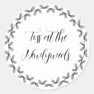 Redonda Confetti Pegatina