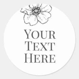 Redonda crear propio texto de imagen pegatina arcoíris