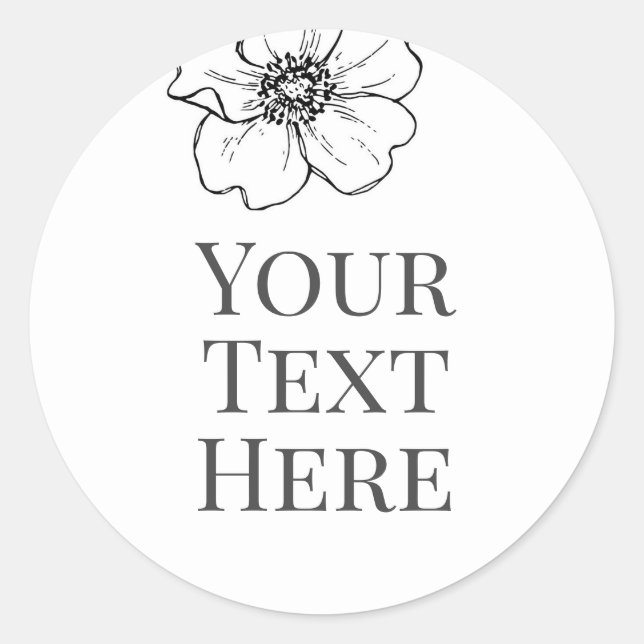 Redonda crear propio texto de imagen pegatina arcoíris (Anverso)