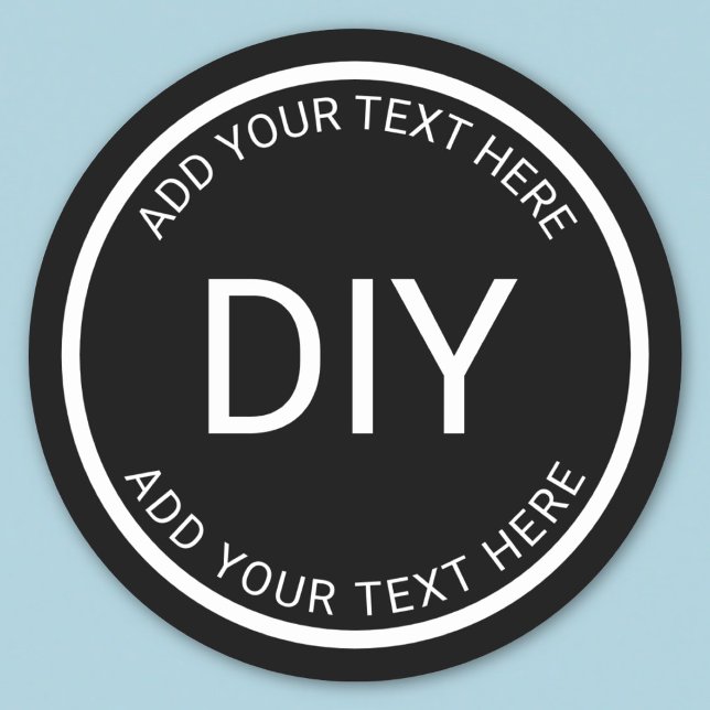 Redonda Crear su propio Pegatina (Subido por el creador)