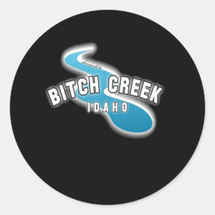 Redonda Creek - Pegatina de Idaho
