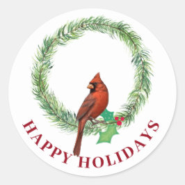 Redonda Cuadrados verdes con Pegatina de líneas rojas y bl