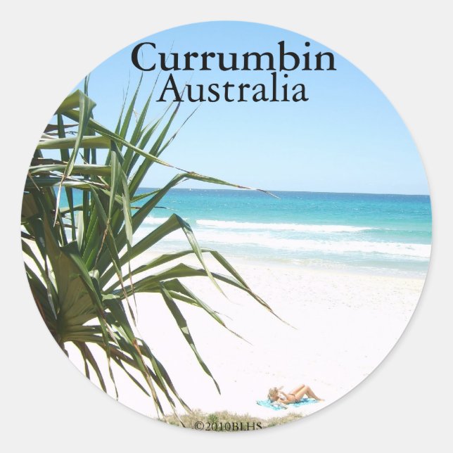 Redonda Currumbina Pegatina 2 (Anverso)