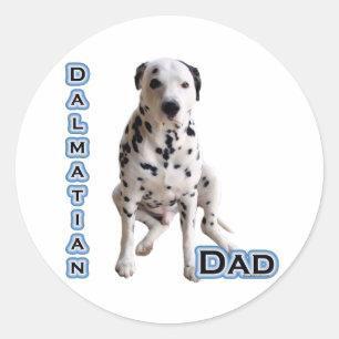 Redonda Dalmatian Dad 4 - Pegatina
