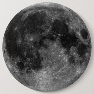 Redonda De 15 Cm Chapa Luna llena
