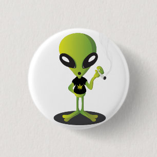 Redonda De 2,5 Cm Chapa alíen