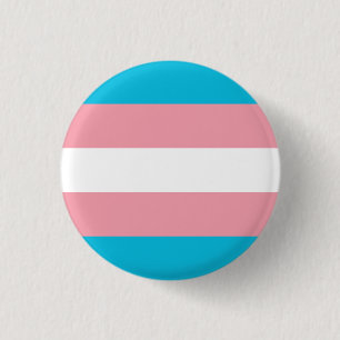 Redonda De 2,5 Cm Chapa Bandera Transexual - Love is Love