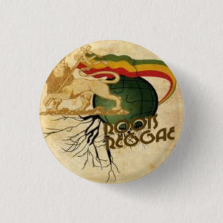 Redonda De 2,5 Cm Roots Rasta chapa