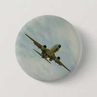 Chapa con avion vintage