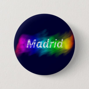 Redonda De 5 Cm Chapa Madrid Gay (Button Madrid Gay)