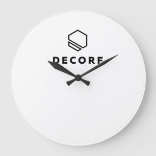 Redonda de reloj de pared acrílica (grande)