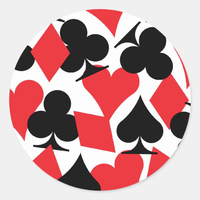 Redonda Destiny Las Vegas Boda Round Pegatina (Anverso)