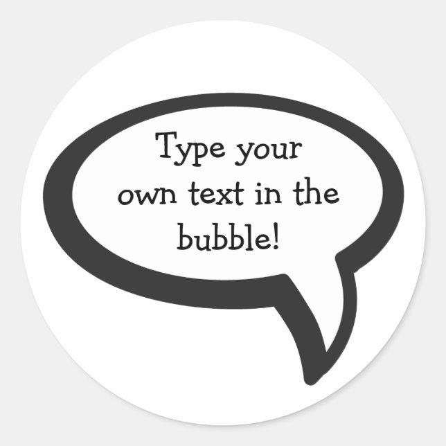 Redonda Digo... Plantilla de pegatina (Anverso)